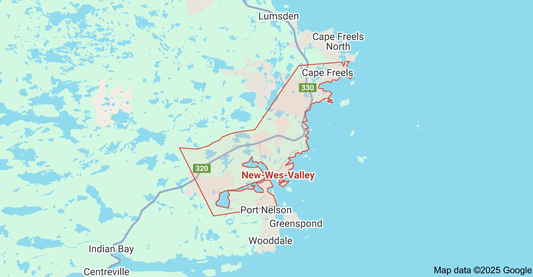 Map of New-Wes-Valley