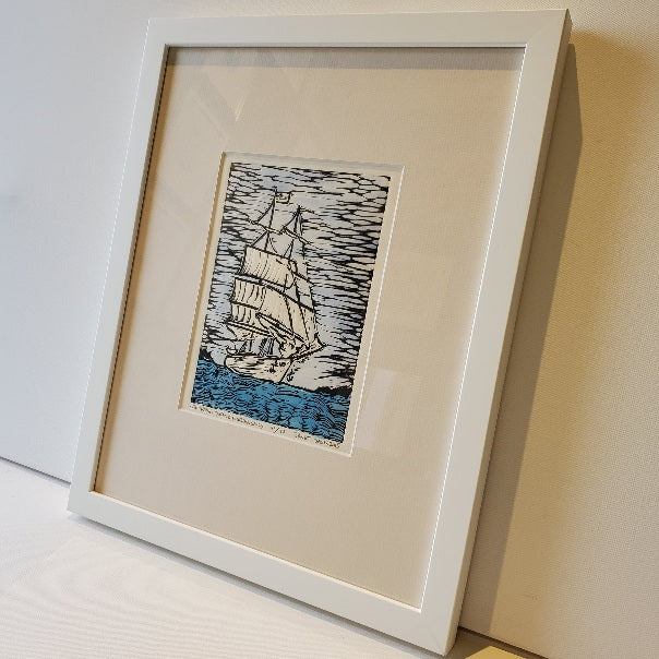 Squareing Yards & Furling Sails