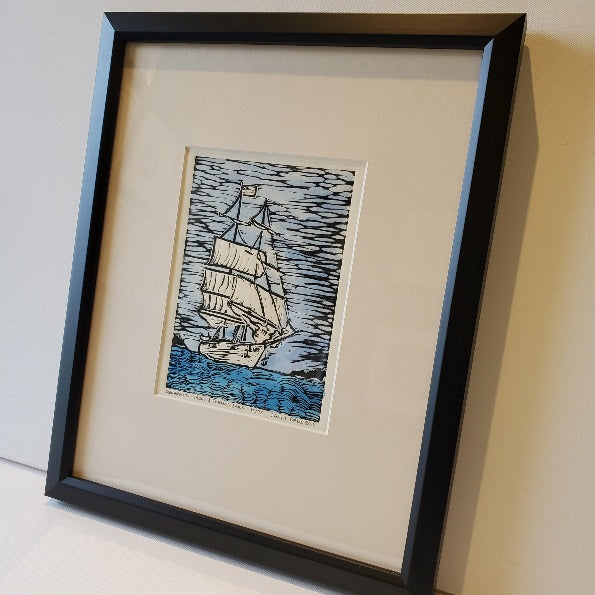 Squareing Yards & Furling Sails