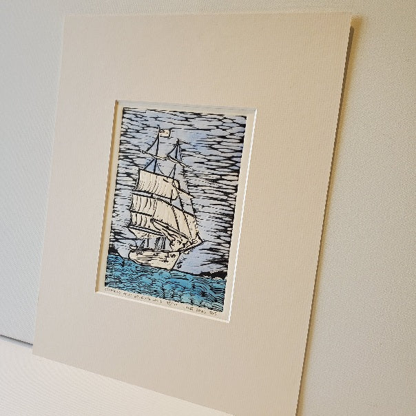 Squareing Yards & Furling Sails