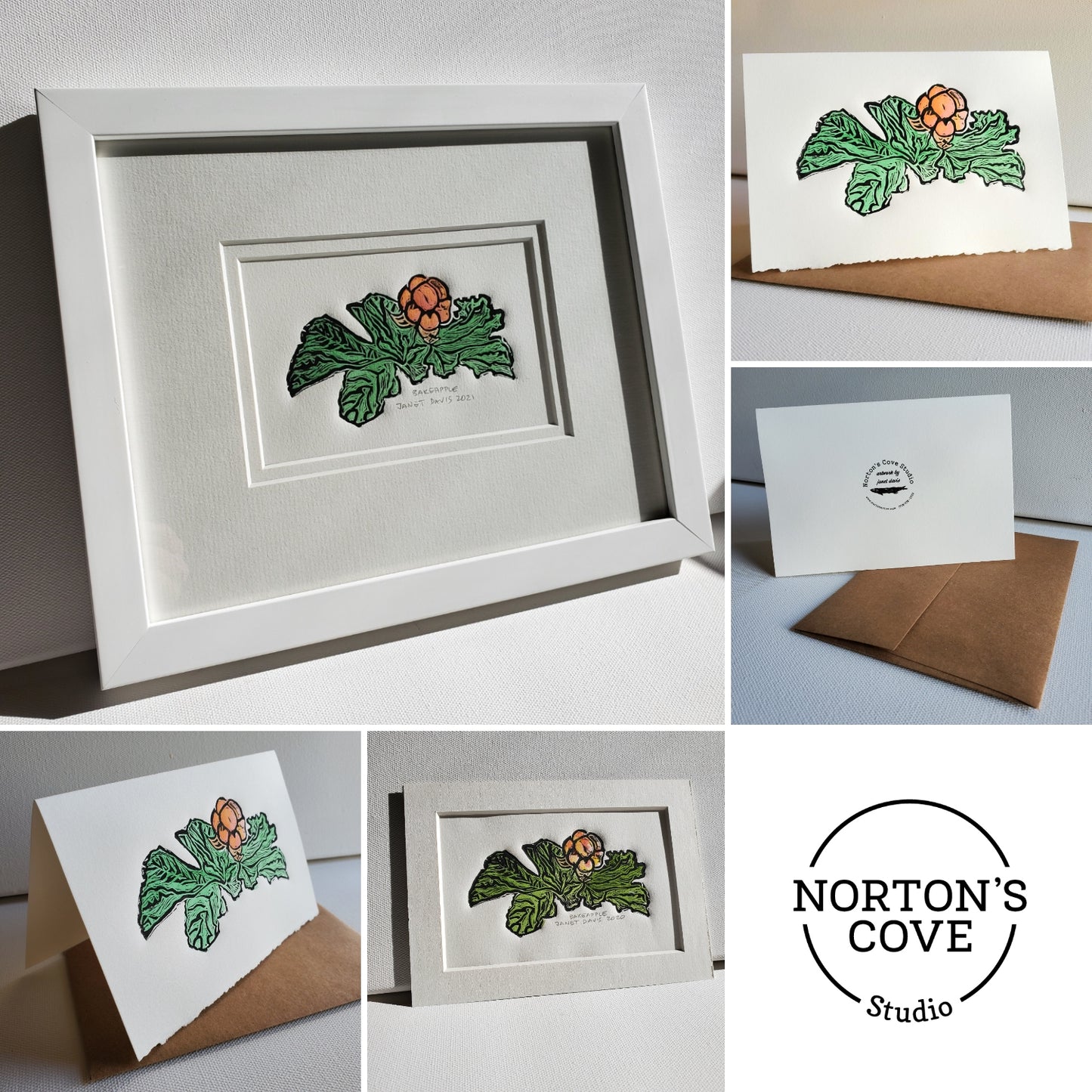 Framed Norton's Cove Mini-Prints