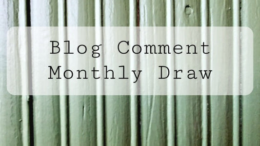 Blog Comment Monthly Draw