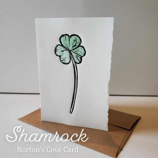 Shamrock Norton's Cove Card ©Janet Davis
